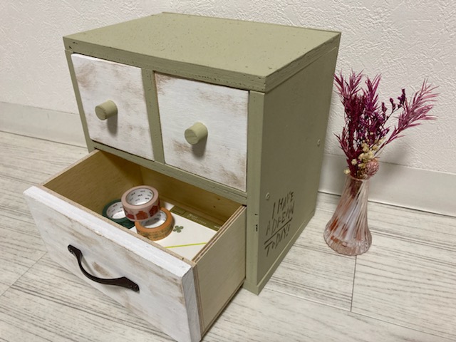 収納DIY「小物収納ボックス」